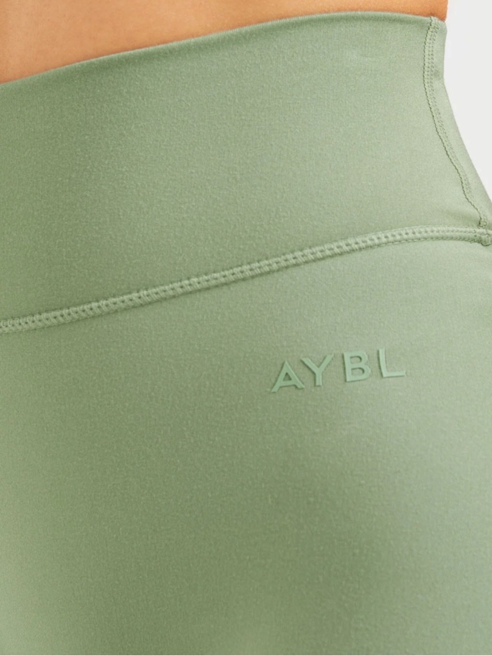 AYBL Olive Green Staple Leggings - Picture 3 of 9
